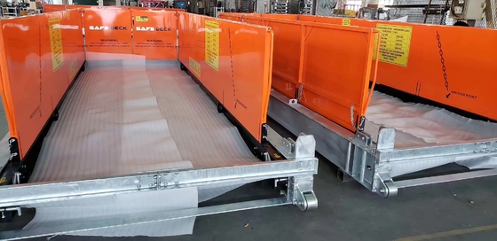 3200mm Lebar ditarik kanvas platform pemuatan Cantideck MLP3200