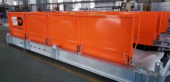 Bahan yang dapat ditarik kembali Cantideck 4200mm Lebar Platform Pengisian Konstruksi MLP4200