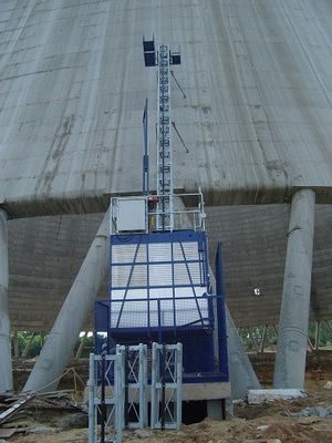 1600kg 37kw Bangunan Situs Angkat Dengan 18 Penumpang SC160