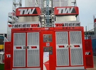 Bevel Motor Konstruksi Lift 2x13kw Barang Lift