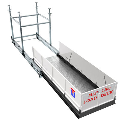 MLP2200-H 5ton Kapasitas Crane Loading Deck Untuk Situs Konstruksi Multi-Lantai