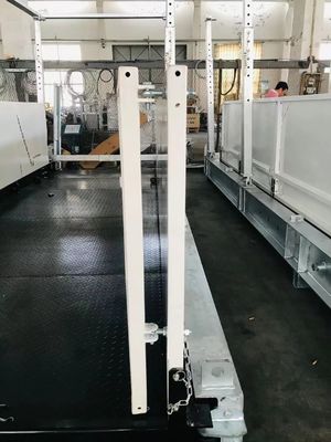 Dek Pemuatan Derek MLP2600 Situs Konstruksi Bertingkat Tinggi Superdeck Lebar 2600mm yang Dapat Ditarik