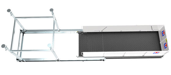 Harga bagus Beban Maksimal 5000kg Dek Pengisian Crane Retractable MLP4200-H Lebar 4200mm Dengan 2/4 Props on line