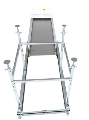 2.2m Lebar Dek Crane Bahan Solid atau Retractable Untuk Pengangkutan Bahan
