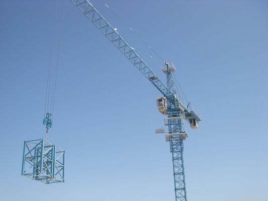 Harga bagus Tekan Tekan Bangunan Tipe 10ton, 45m/Min Tekan Menara Luffing on line