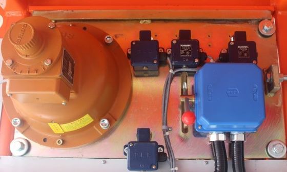 Harga bagus 1.4m/S 50kN Perangkat Keamanan Anti Jatuh Bagian Spare untuk Lift Kecepatan Tengah on line