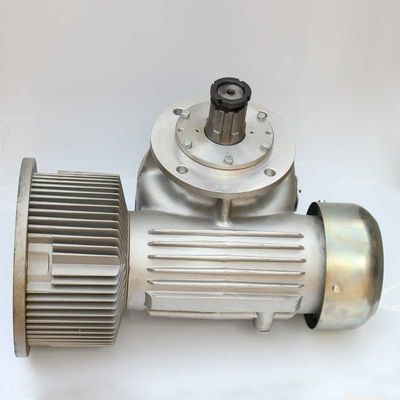 Harga bagus 16kw kecil 40:4 Rasio Worm Drive Gearbox Dengan Plastik Coupler on line