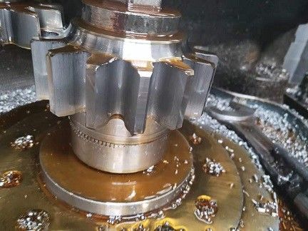 Harga bagus Baja Bangunan Lift Pinion Lift Spare Parts Sertifikasi CE on line