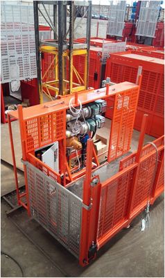 Harga bagus Dicat 5000kg Situs Bangunan Lift Untuk Pengangkutan Bahan Bangunan on line