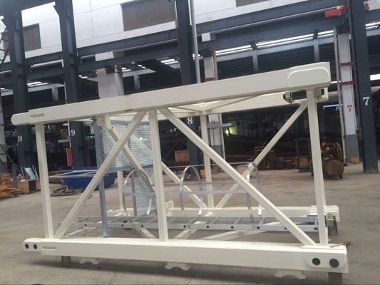 Harga bagus 3740mm Mast Section Epoxy Painting Tower Crane suku cadang on line