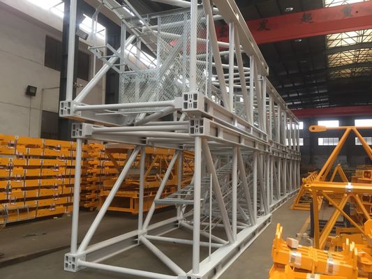 Harga bagus Rust tahan menara crane suku cadang Mast Bagian 660Mpa Kekuatan tarik on line